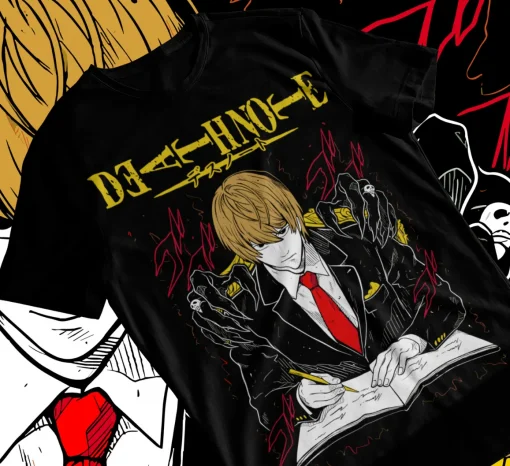 t-shirts inspired by popular anime like Naruto