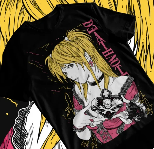 t-shirts inspired by popular anime like Naruto