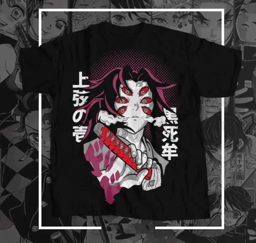 t-shirts inspired by popular anime like Naruto