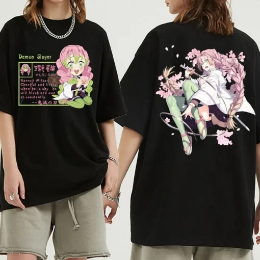 t-shirts inspired by popular anime like Naruto