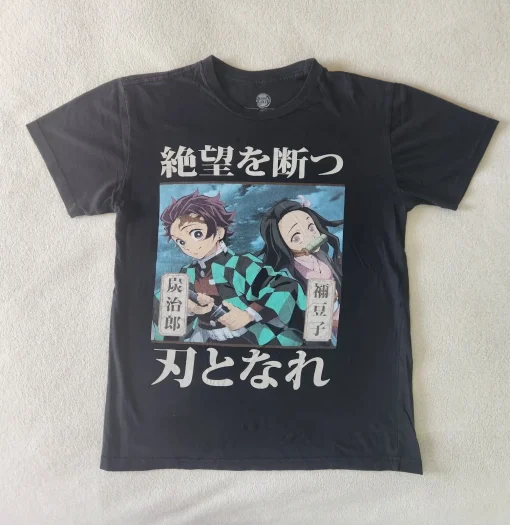 t-shirts inspired by popular anime like Naruto