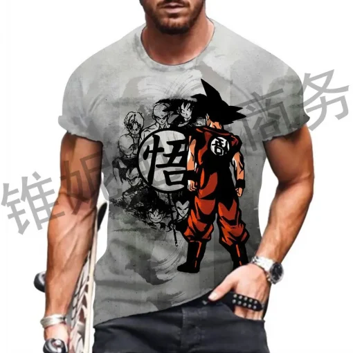 t-shirts inspired by popular anime like Naruto