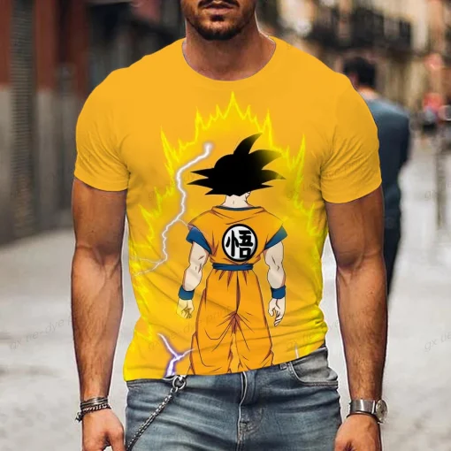 t-shirts inspired by popular anime like Naruto