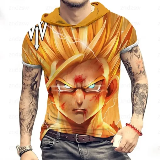 t-shirts inspired by popular anime like Naruto