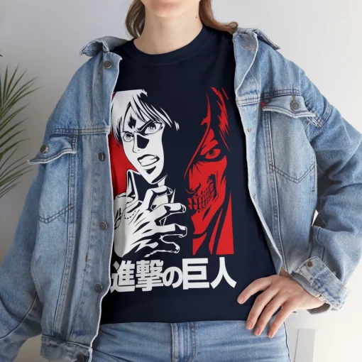 t-shirts inspired by popular anime like Naruto