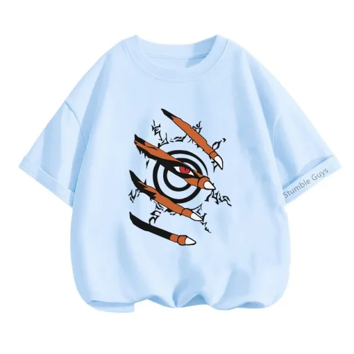 t-shirts inspired by popular anime like Naruto