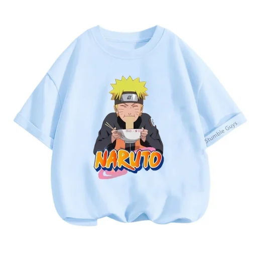 t-shirts inspired by popular anime like Naruto