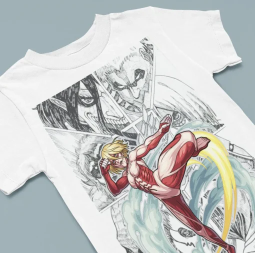 t-shirts inspired by popular anime like Naruto