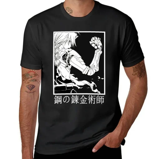 t-shirts inspired by popular anime like Naruto