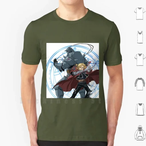 t-shirts inspired by popular anime like Naruto