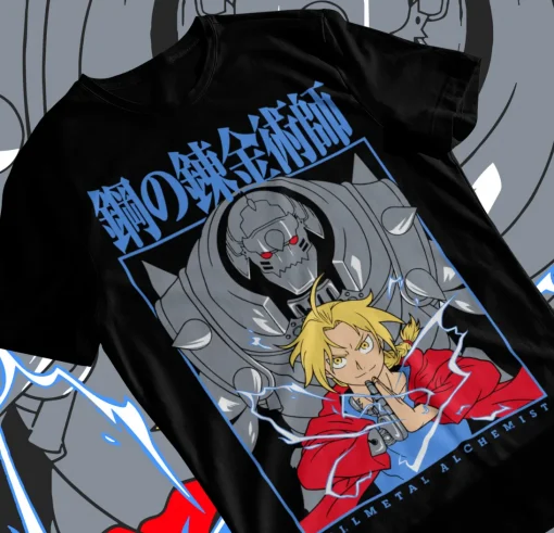 t-shirts inspired by popular anime like Naruto