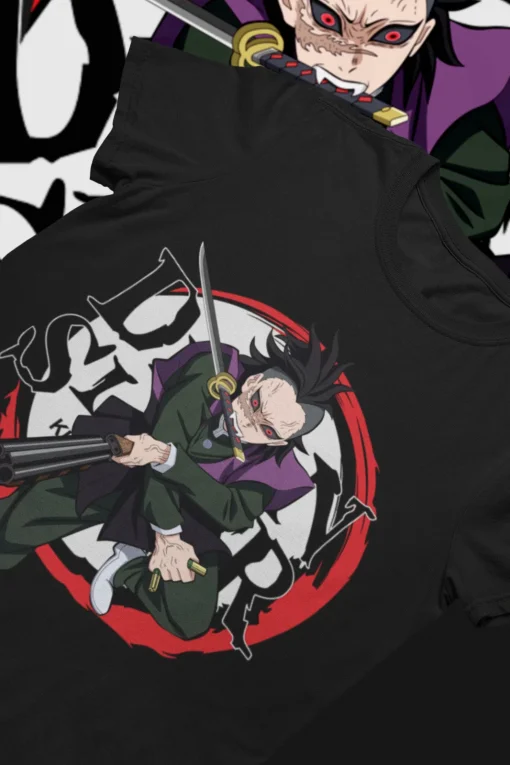 t-shirts inspired by popular anime like Naruto