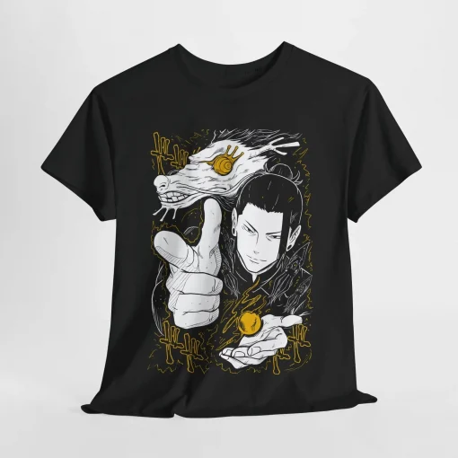 t-shirts inspired by popular anime like Naruto