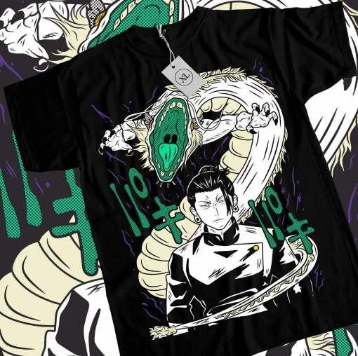 t-shirts inspired by popular anime like Naruto