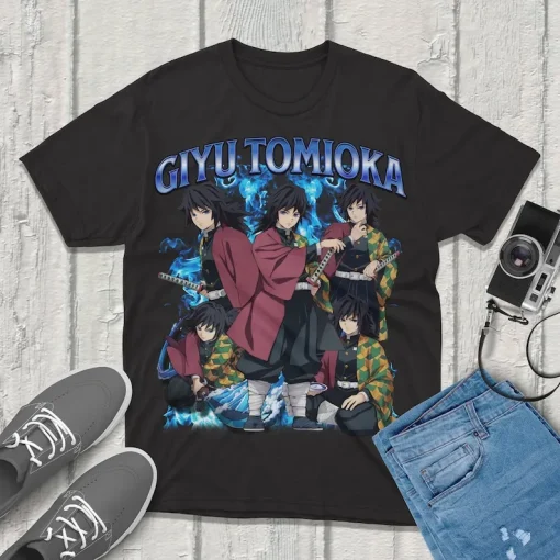 t-shirts inspired by popular anime like Naruto