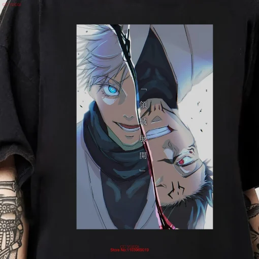 t-shirts inspired by popular anime like Naruto