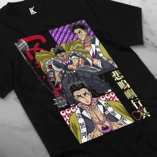 t-shirts inspired by popular anime like Naruto