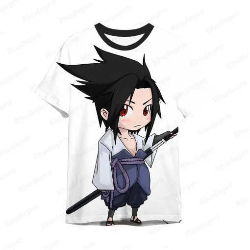 t-shirts inspired by popular anime like Naruto