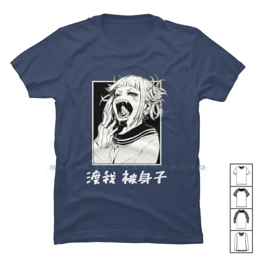 t-shirts inspired by popular anime like Naruto