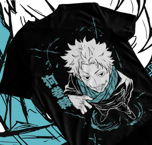 t-shirts inspired by popular anime like Naruto