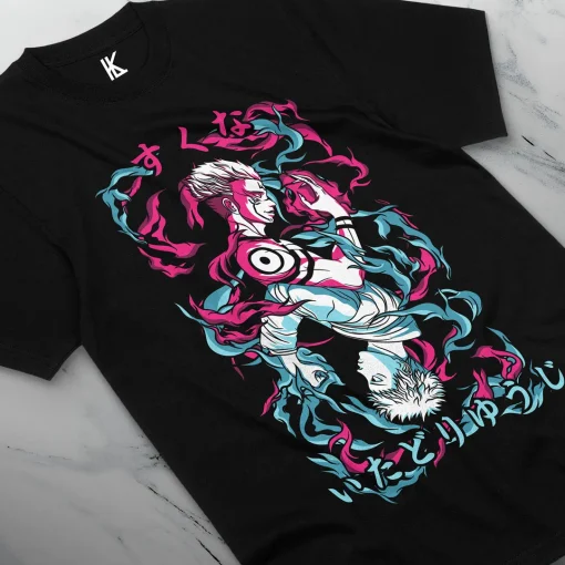 t-shirts inspired by popular anime like Naruto