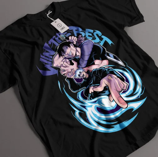 t-shirts inspired by popular anime like Naruto