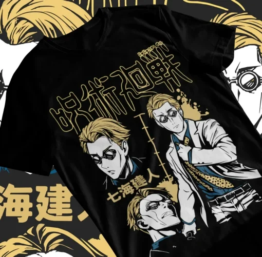 t-shirts inspired by popular anime like Naruto