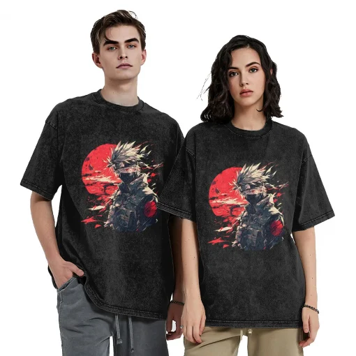 t-shirts inspired by popular anime like Naruto