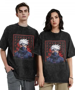 t-shirts inspired by popular anime like Naruto