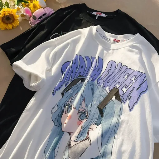 t-shirts inspired by popular anime like Naruto