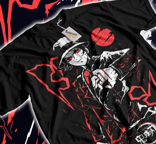 t-shirts inspired by popular anime like Naruto