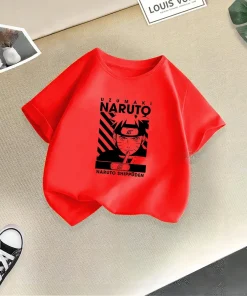 t-shirts inspired by popular anime like Naruto