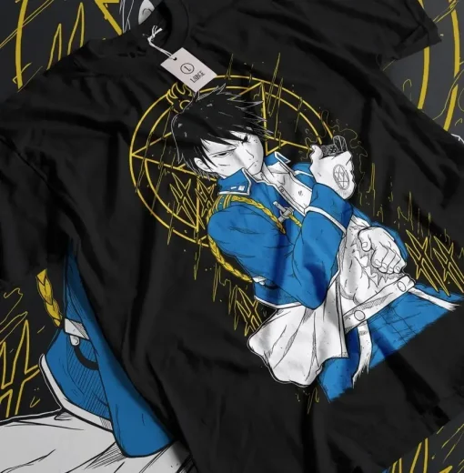 t-shirts inspired by popular anime like Naruto