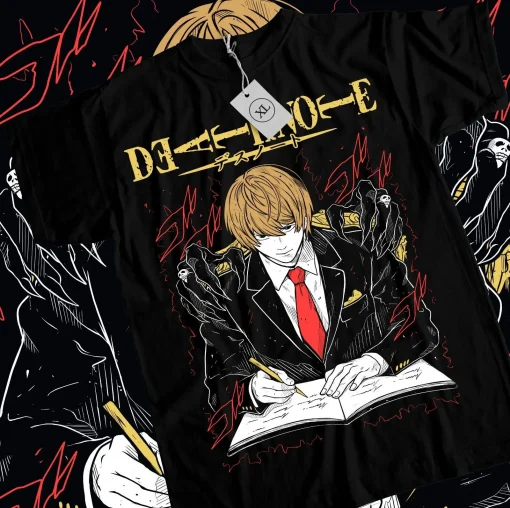 t-shirts inspired by popular anime like Naruto