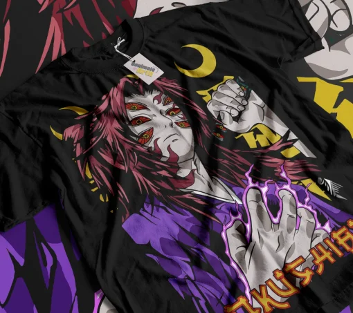 t-shirts inspired by popular anime like Naruto