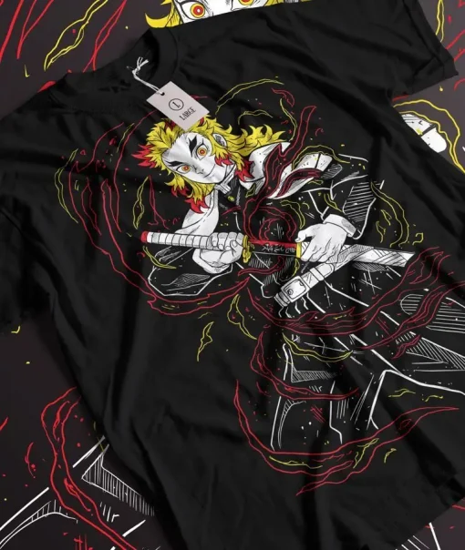 t-shirts inspired by popular anime like Naruto