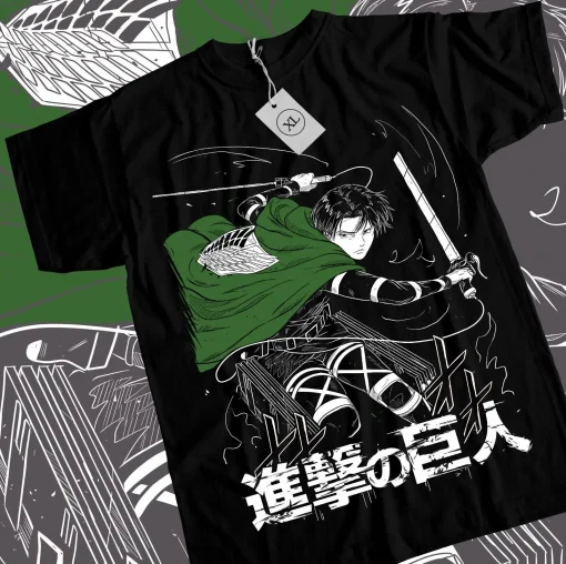 t-shirts inspired by popular anime like Naruto