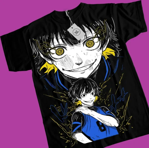 t-shirts inspired by popular anime like Naruto