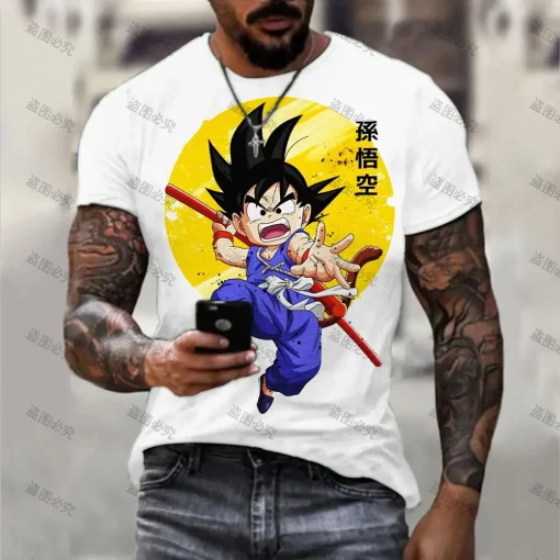 t-shirts inspired by popular anime like Naruto