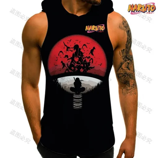 t-shirts inspired by popular anime like Naruto