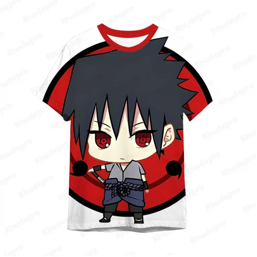 t-shirts inspired by popular anime like Naruto