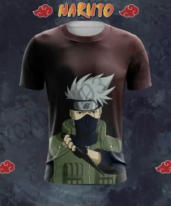 t-shirts inspired by popular anime like Naruto