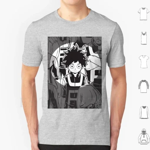 t-shirts inspired by popular anime like Naruto