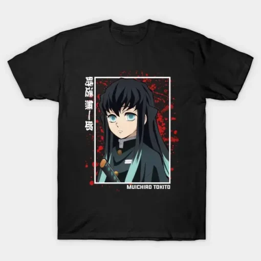 t-shirts inspired by popular anime like Naruto