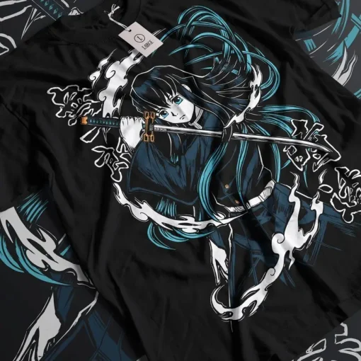 t-shirts inspired by popular anime like Naruto