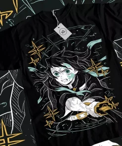 t-shirts inspired by popular anime like Naruto