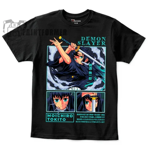 t-shirts inspired by popular anime like Naruto