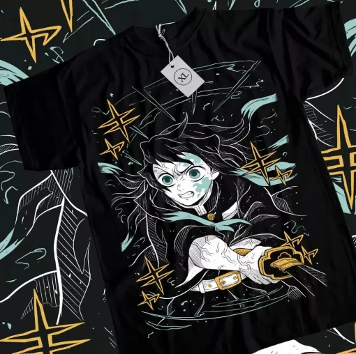 t-shirts inspired by popular anime like Naruto