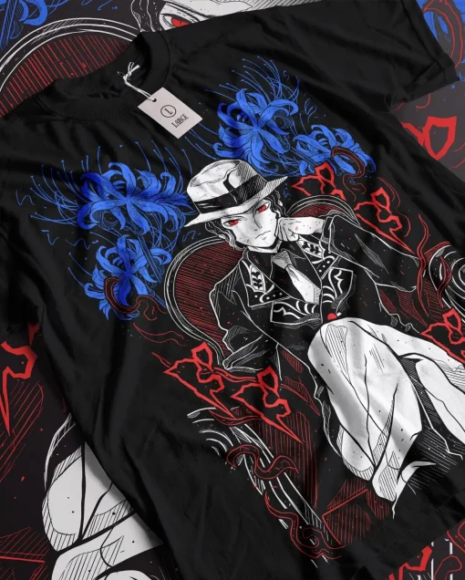 t-shirts inspired by popular anime like Naruto