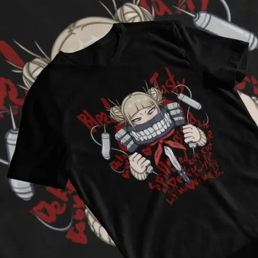 t-shirts inspired by popular anime like Naruto